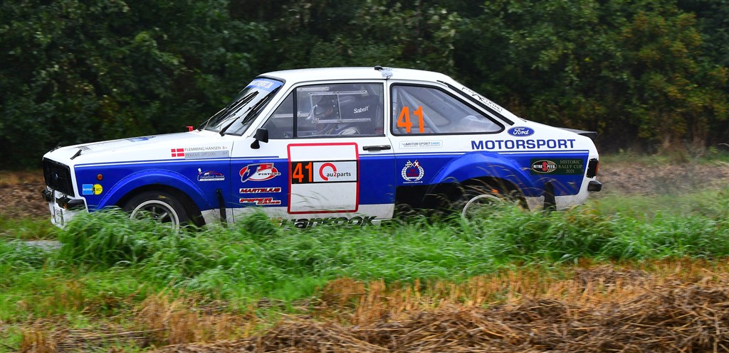 Flemming Hansen og Mogens Gotlob fik med klassesejren på Lolland-Falster et godt udgangspunkt for de resterende tre løb for historiske rallybiler.
(Foto: specialpress@gmail.com)